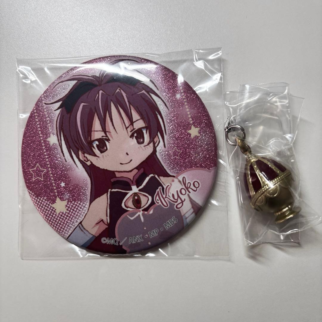 佐倉杏子 缶バッチ ソウルジェム めじるしアクセサリー 魔法少女まどか