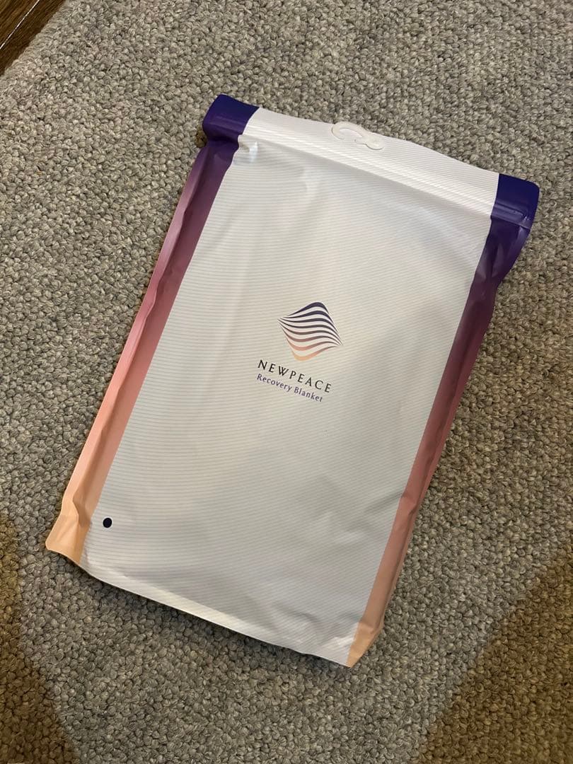 NEWPEACE Recovery Blanket ネイビー 約80×135cm - メルカリ
