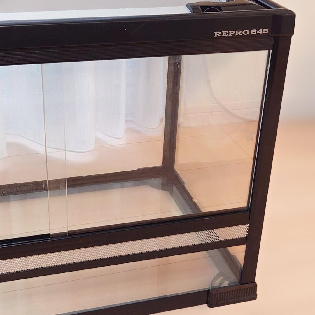 送料込み】爬虫類飼育ゲージ レプロ645 W600 × D400 ×H450 - メルカリ