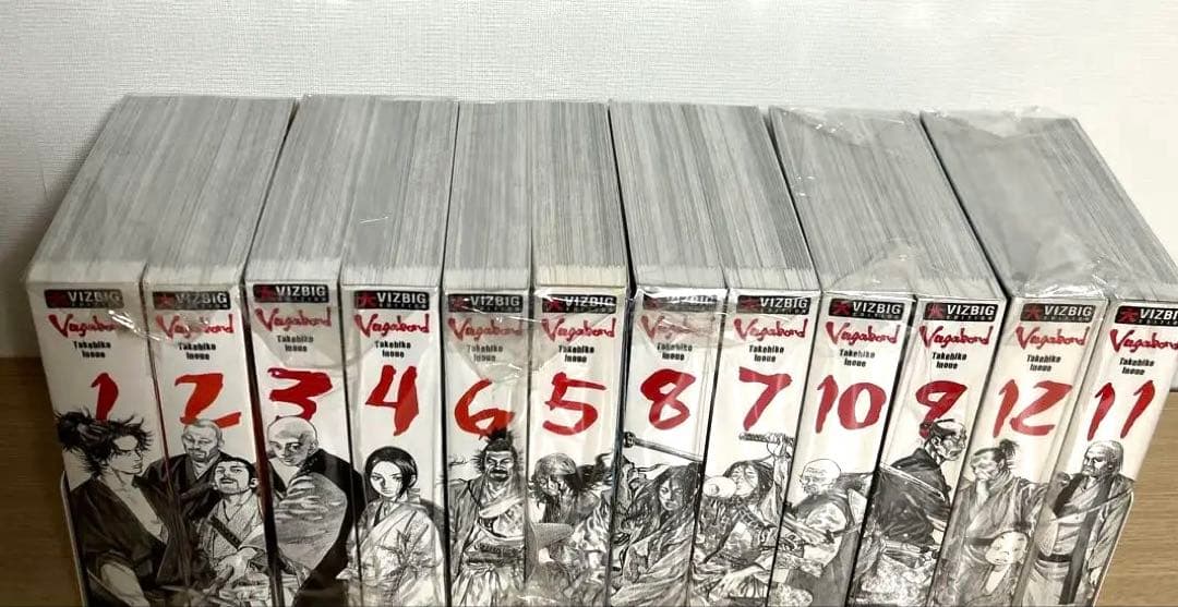 バガボンド 英語版 1-12 美品 - メルカリ