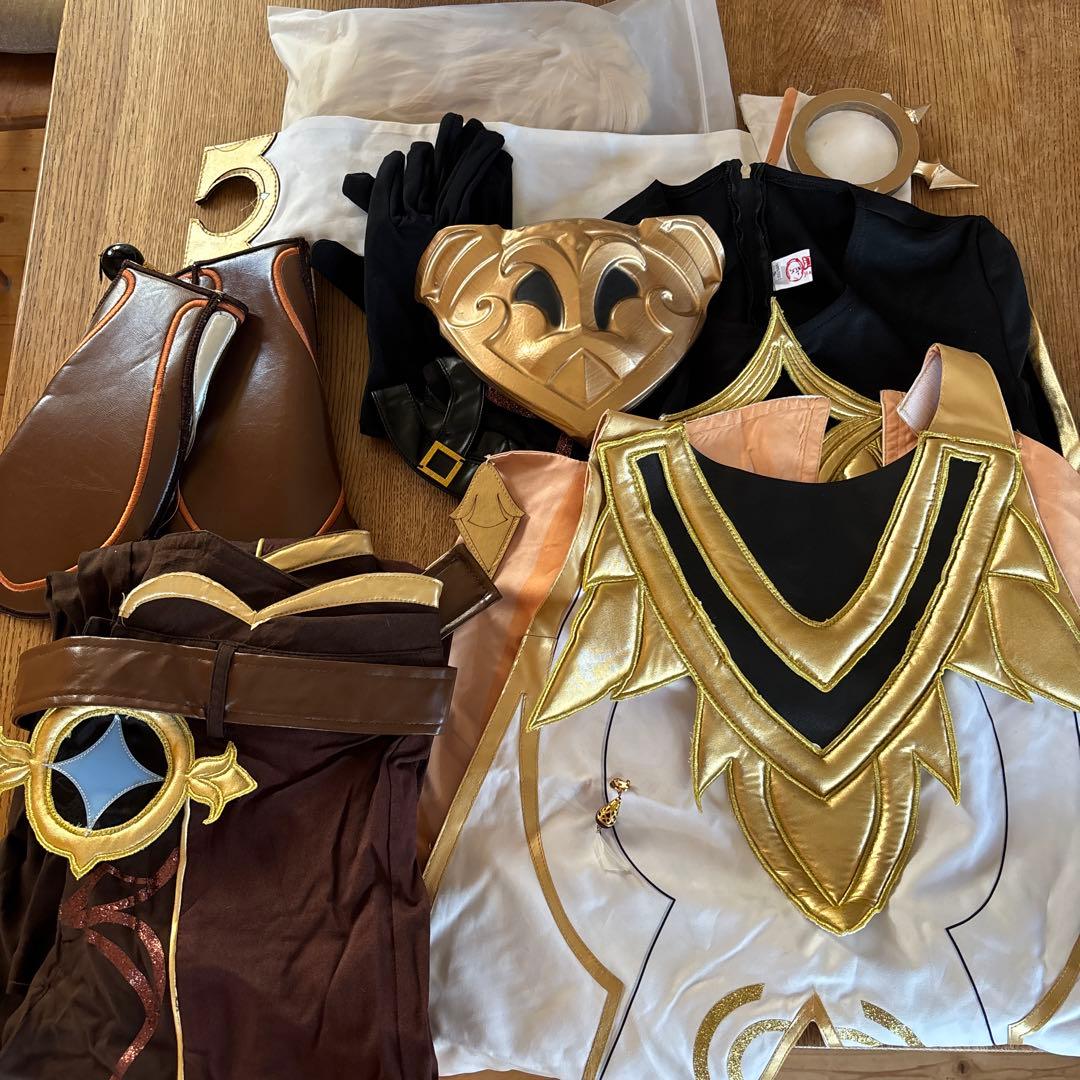 原神　空　旅人 コスプレ衣装セット　ウィッグ付き　江南猫次製 江南猫次 原神 コスプレ 空 男主人公 衣装 ※ウィッグ 靴 武器 追加可