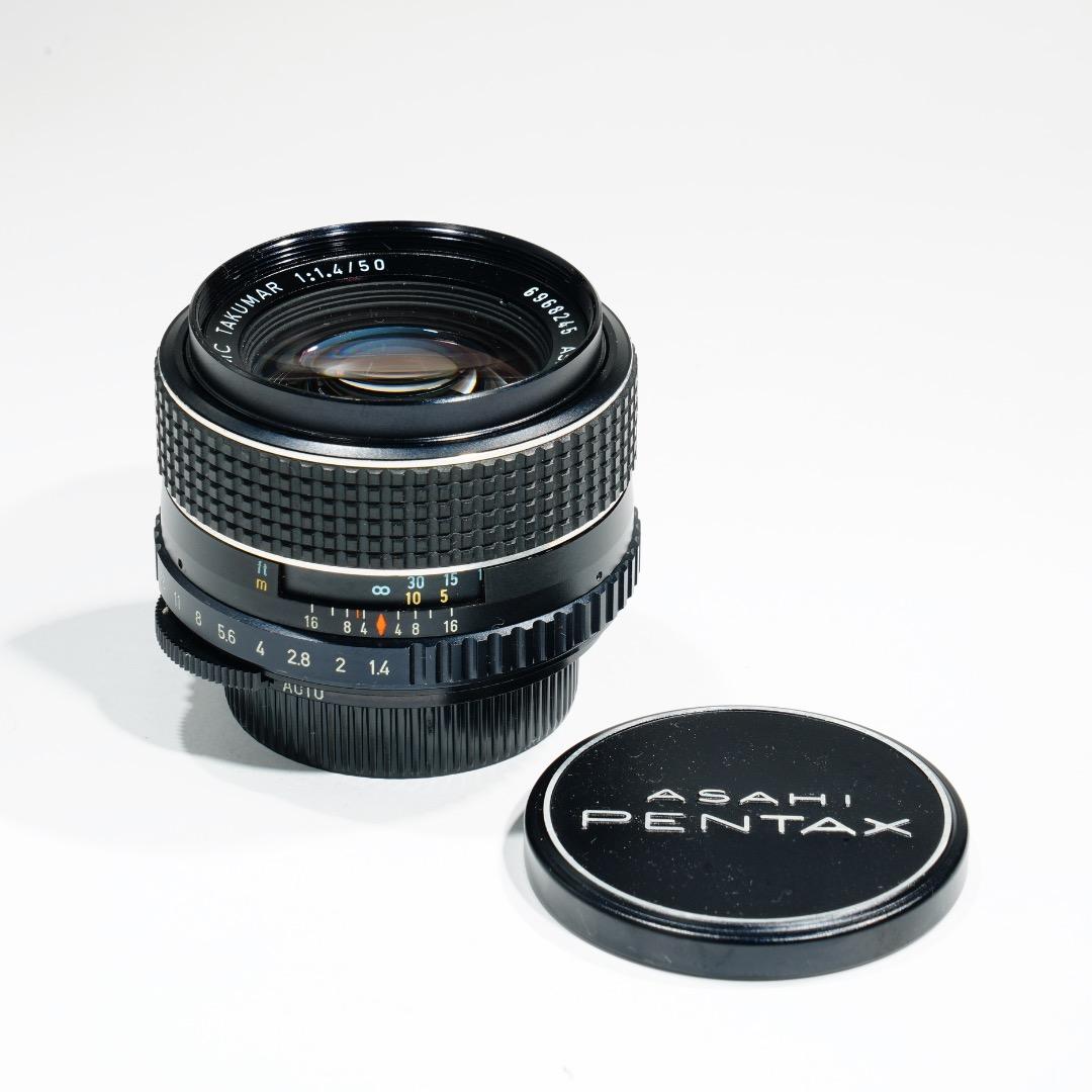 極美品】動作◎ SMC Takumar 50mm F1.4 820極美品】動作◎ SMC Takumar