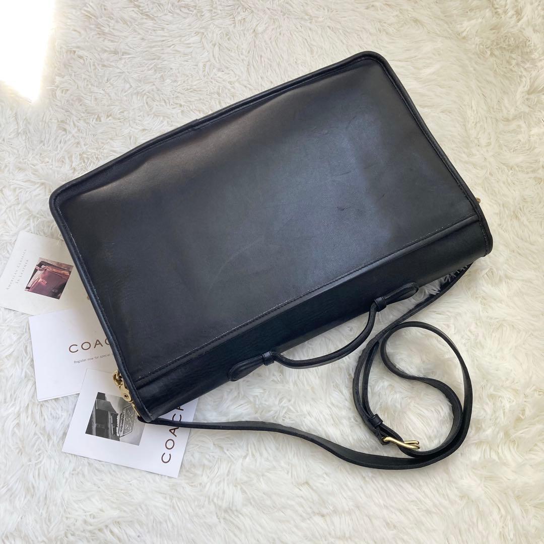 美品 vintage coach old archive Black ブリーカー - メルカリ