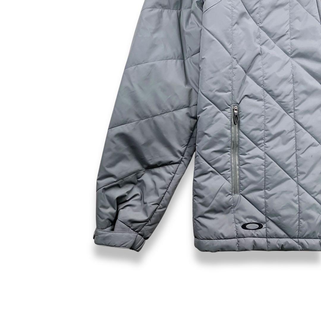 00s Y2K Oakleyオークリー アシメントリーキルティング中綿ジャケット