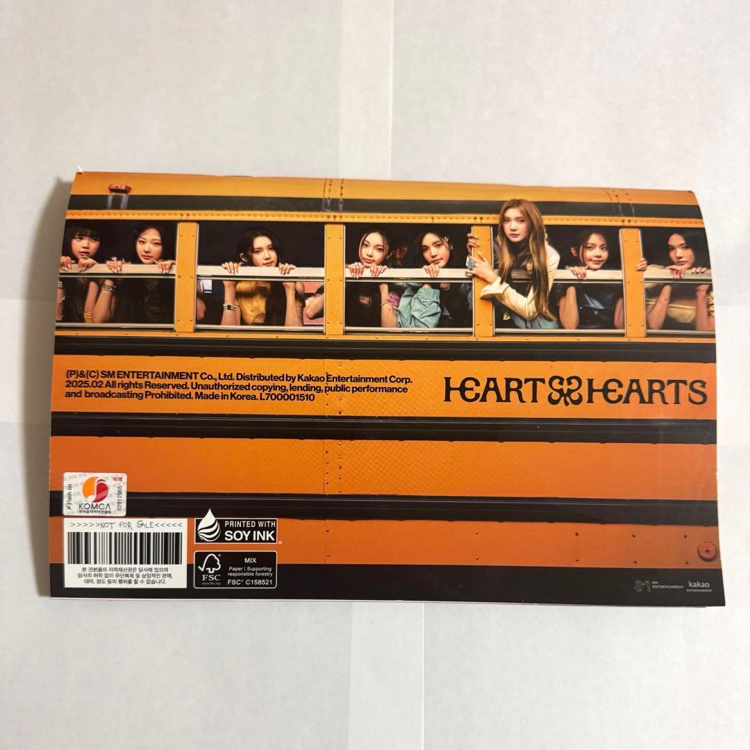 Hearts2Hearts The chase 直筆サイン入りアルバム - メルカリ