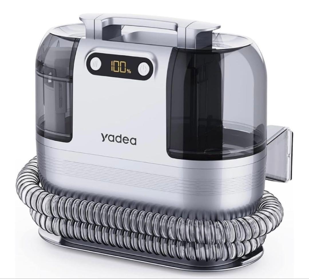 【充電式×12000Pa強力吸引】Yadea カーペットクリーナー コードレス Yadea カーペットクリーナー コードレス 12000Pa強力吸引 リンサー洗浄