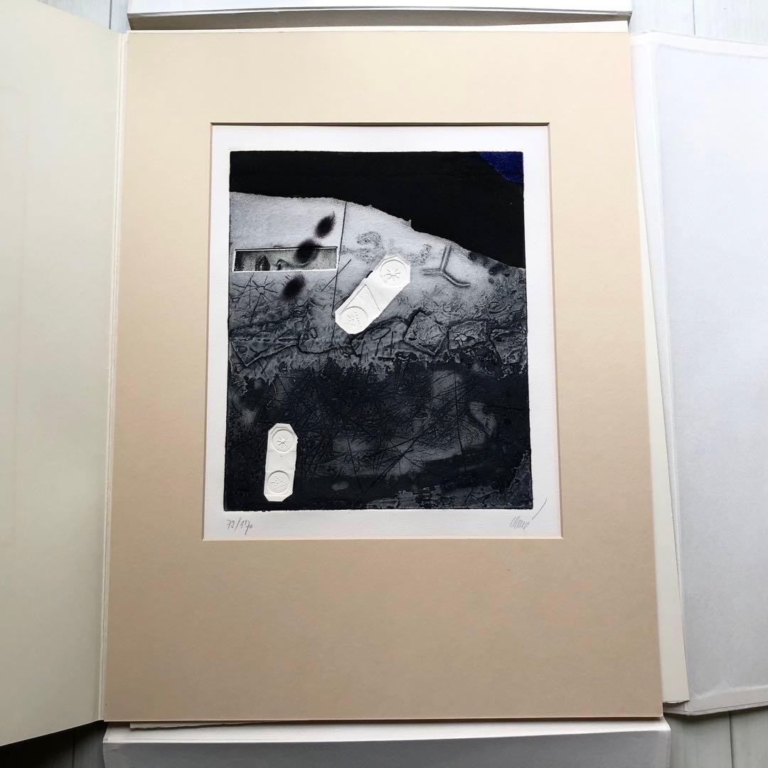 【限定50部】特装版「アントニ・クラーヴェ版画作品集」リトグラフ エッチング付