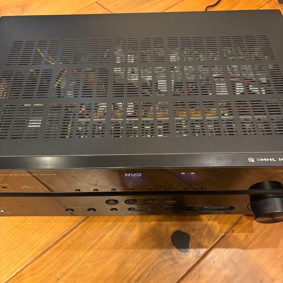 ヤマハ AVレシーバー 5.1ch Airplay RX-V475 リモコン取説 - メルカリ