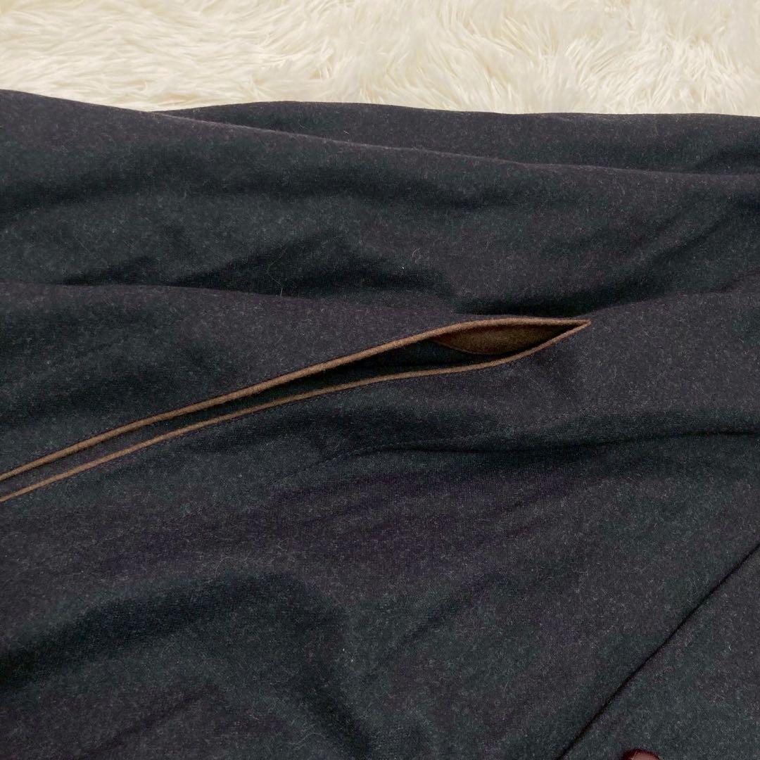 《良品》 SCHNEIDERS ケープコート チャコール USA38 フード