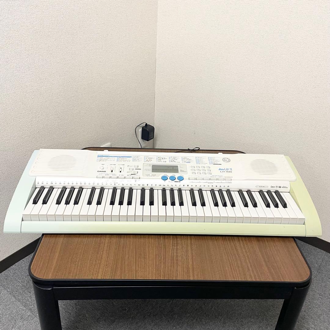 CASIO LK-108 キーボード 光ナビゲーション - メルカリ