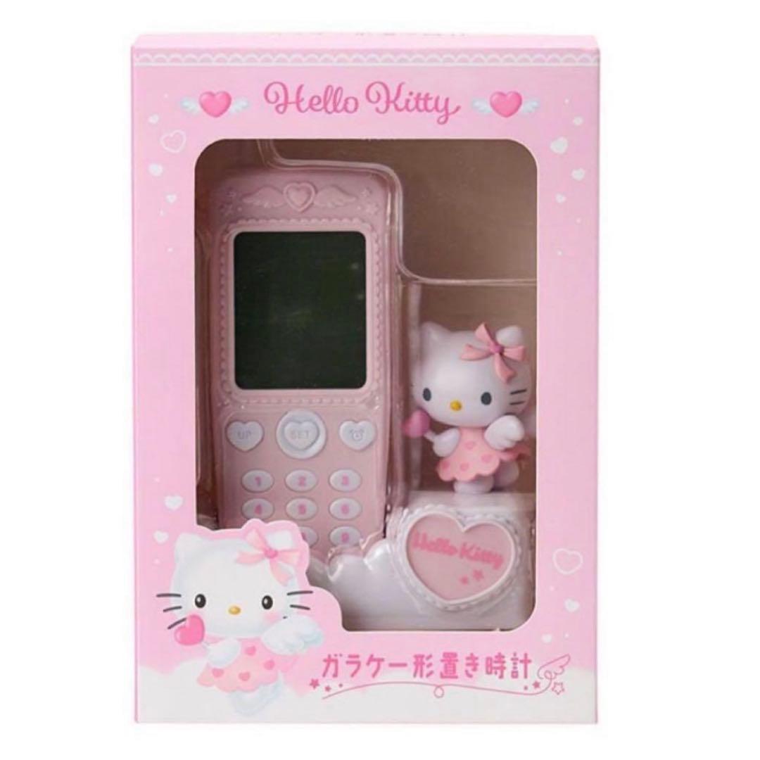 新品 未開封】サンリオ ガラケー型置き時計 ハローキティ - メルカリ