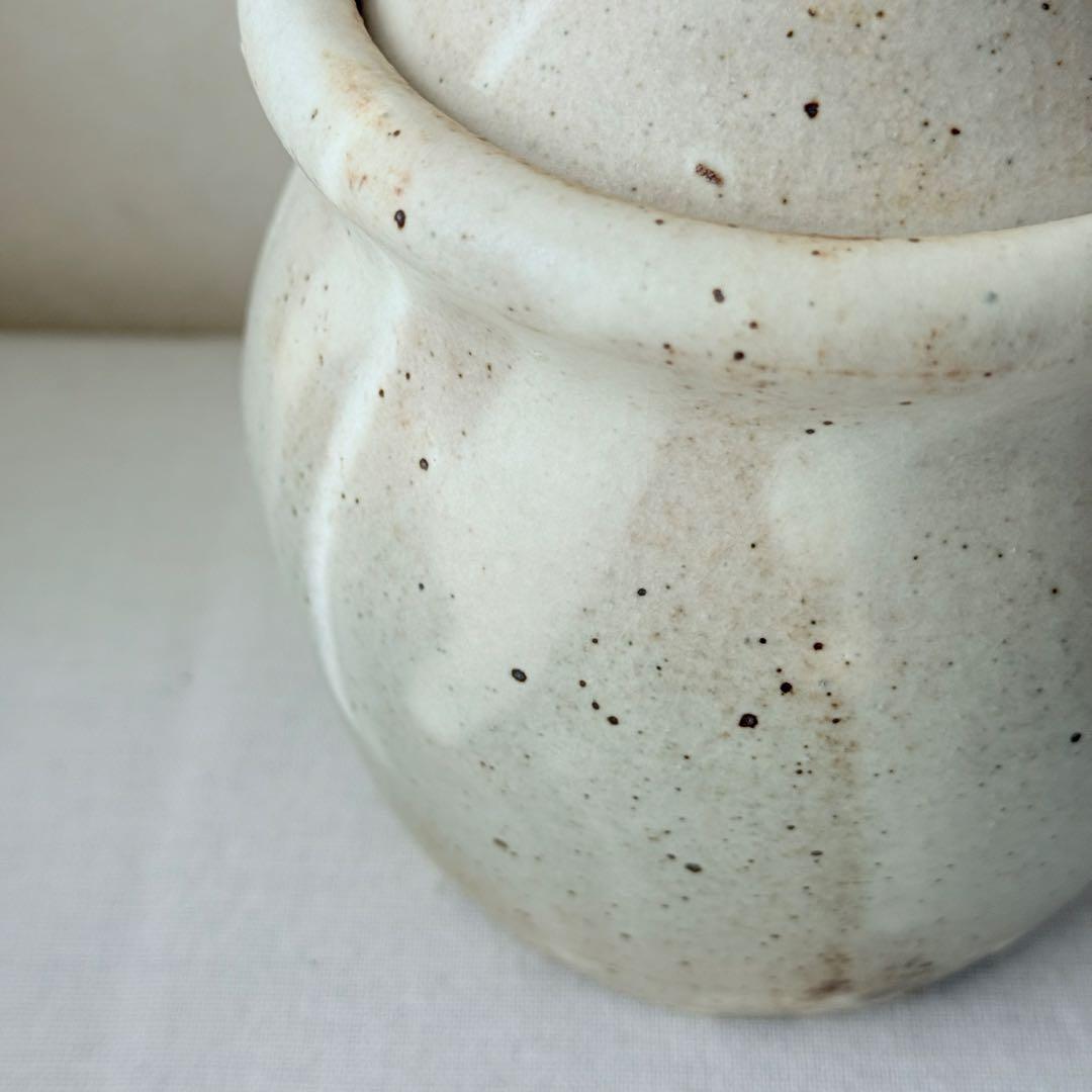 正島克哉 工房正島 蓋物 味噌壺 塩壺