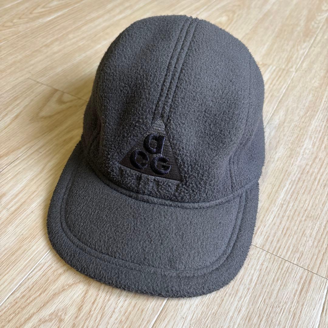 NIKE acg ナイキ フリースキャップ - メルカリ