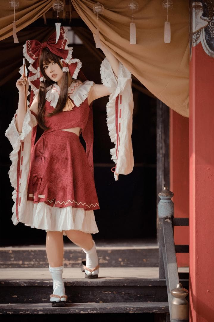 即日出荷 東方Project 博麗霊夢 コスプレ Mサイズ 森森仙 - メルカリ