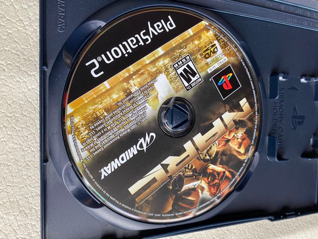 ps2ソフト NARC ナーク 北米版 海外版