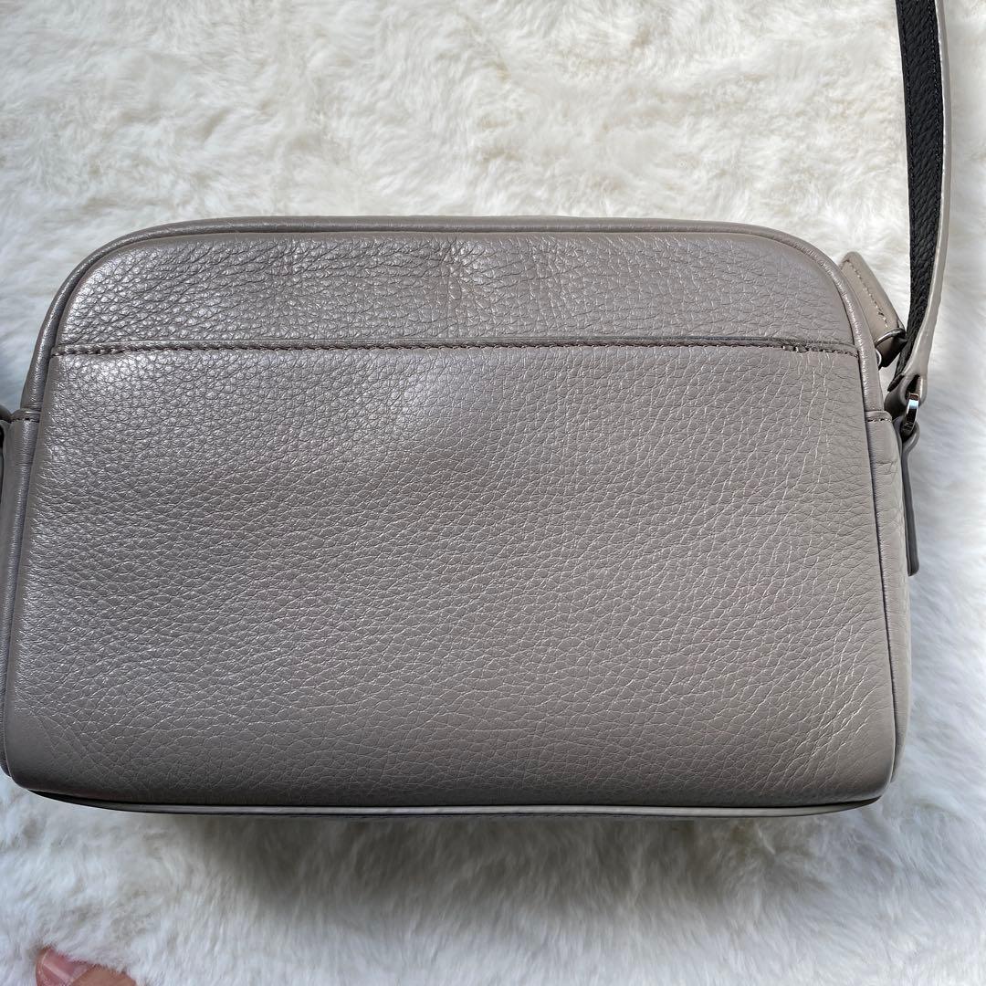 美品 COACH コーチ 8F15 ワンショルダー ツイード グリーン ソーホー