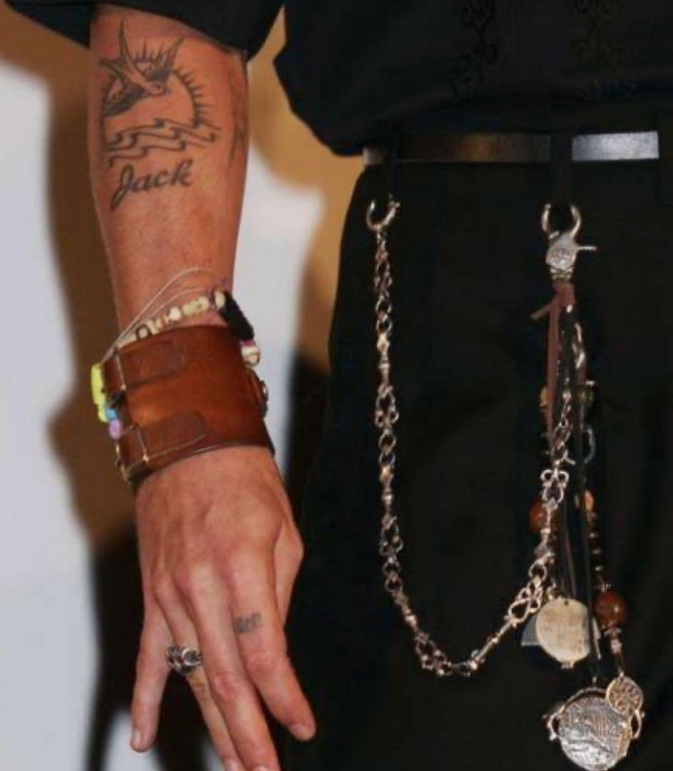 ジョニーデップ愛用Celia de Flers バイレーツキーチェーンセット