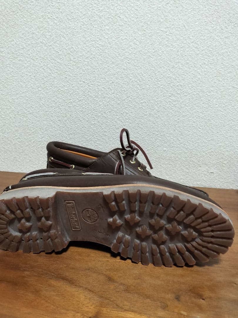 大幅値下げ中 Timberland 3eye ブラウン 27.5 試着のみ
