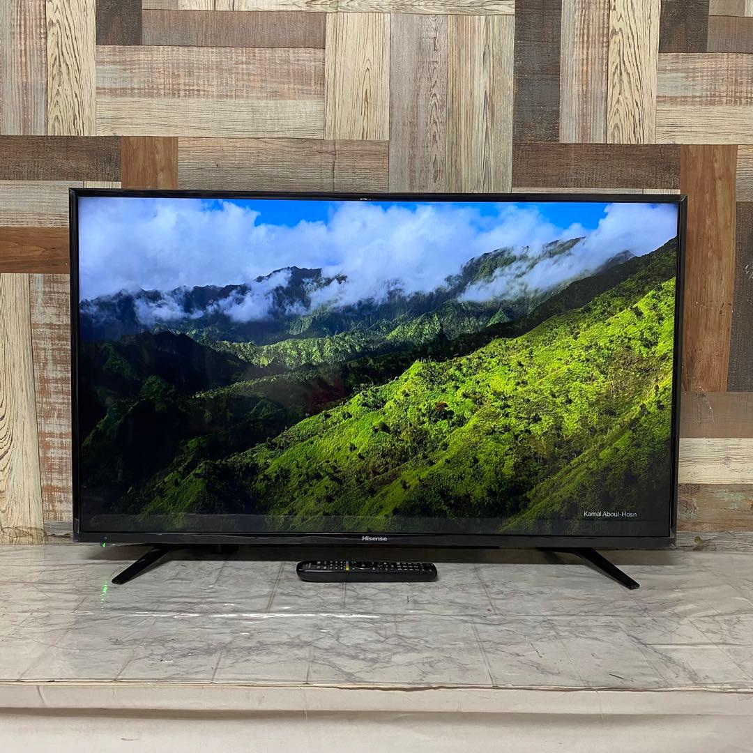 たかさん専用全国送料込ハイセンス43型液晶テレビ外付けHDD裏番組録画