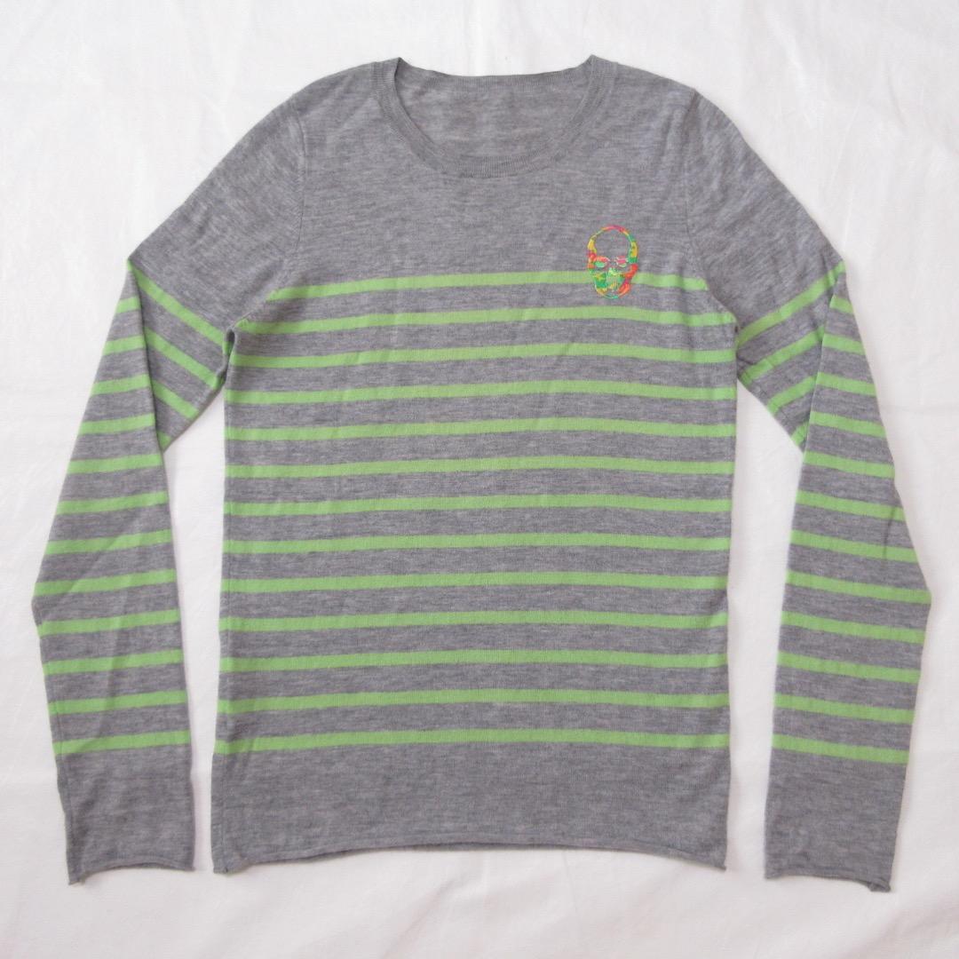 50万 ルシアンペラフィネ マイケルスカル スワロ カシミヤニット S