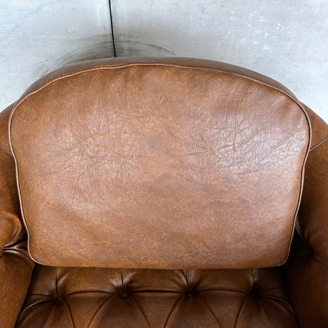 ☆マルニ木工☆ベルサイユ｜マキシマムシリーズ 1Pソファ｜PVCレザー