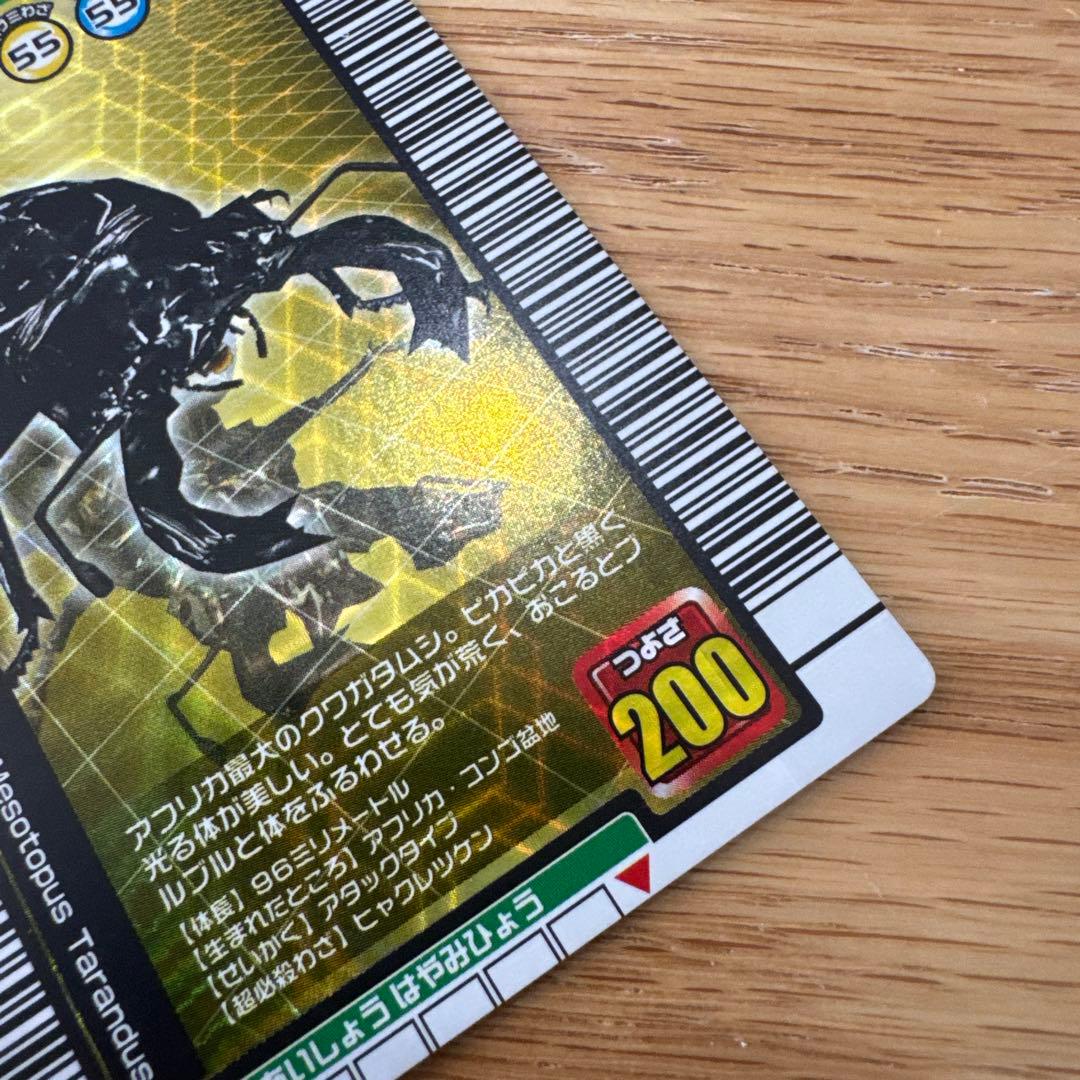 ムシキング タランドゥスツヤクワガタ 1億枚突破記念【5738 - メルカリ