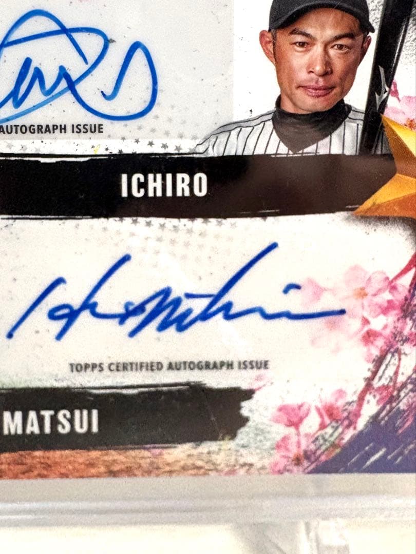 25枚限定 2025 TOPPS イチロー 松井 秀喜 直筆サイン - メルカリ