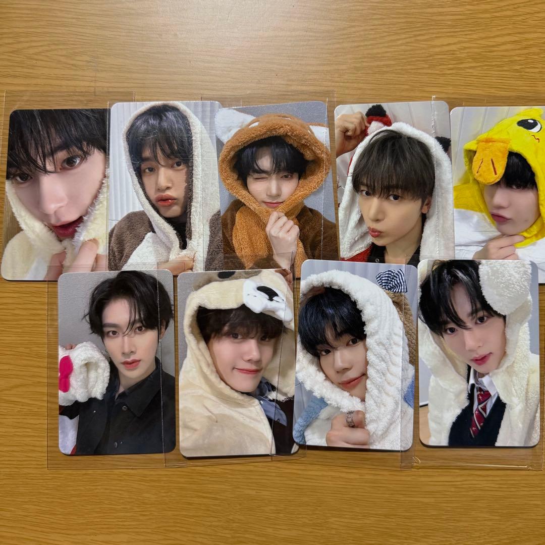 TXT ヨンジュン FREEZE 中国 中華 TXT ヨンジュン トレカ FREEZE 中国