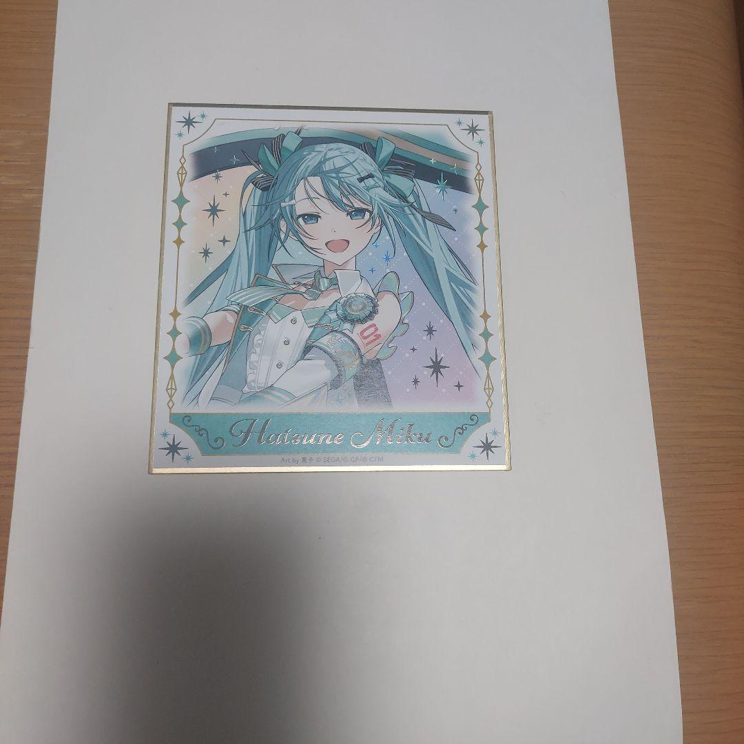 プロセカ 5th Anniversary 感謝祭 ミニ色紙 初音ミク - メルカリ