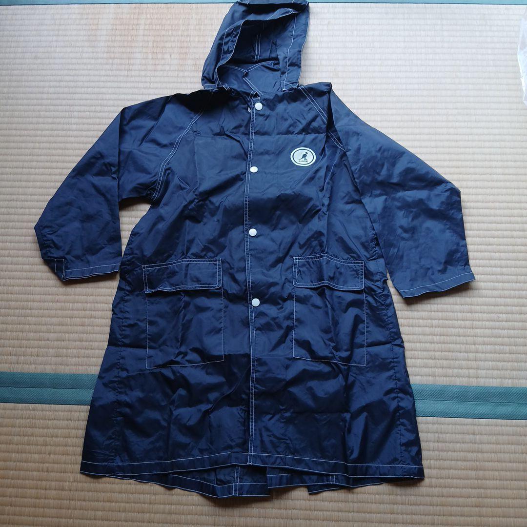 KANGOL ネイビー フード付きレインコート - メルカリ