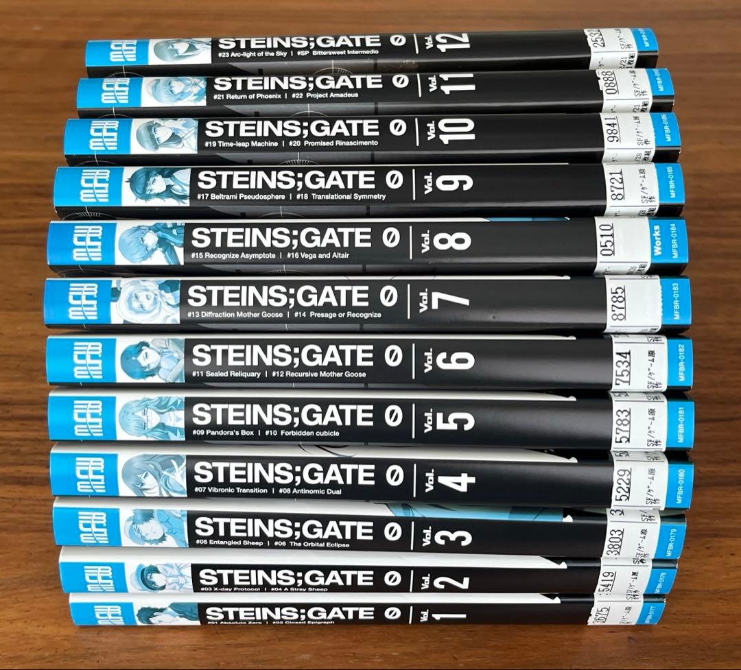 シュタインズ・ゲート 全9巻＋シュタインズゲート ゼロ 全12巻＋劇場版