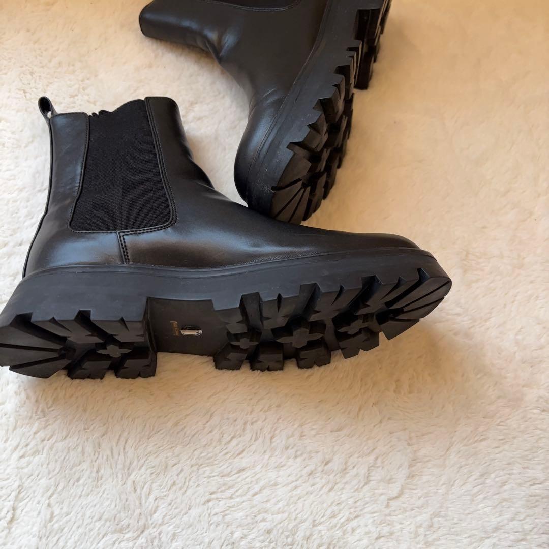 美品 BEAUTY&YOUTH 近年モデル サイドゴアブーツ -晴雨兼用- 24 - メルカリ