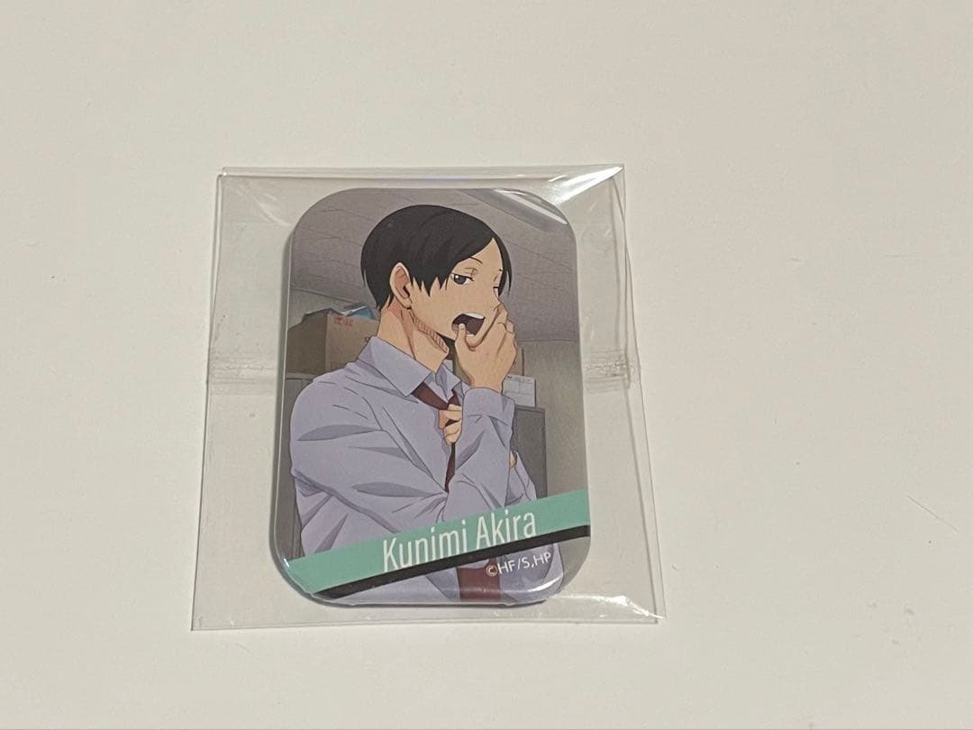 ハイキュー 国見英 缶バッジ スクエア缶バッジコレクション 青葉城西