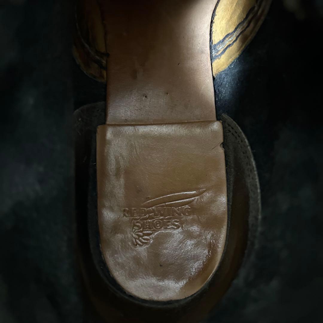 27.5cm RED WING 9014 BECKMAN ワークブーツ 本革 黒