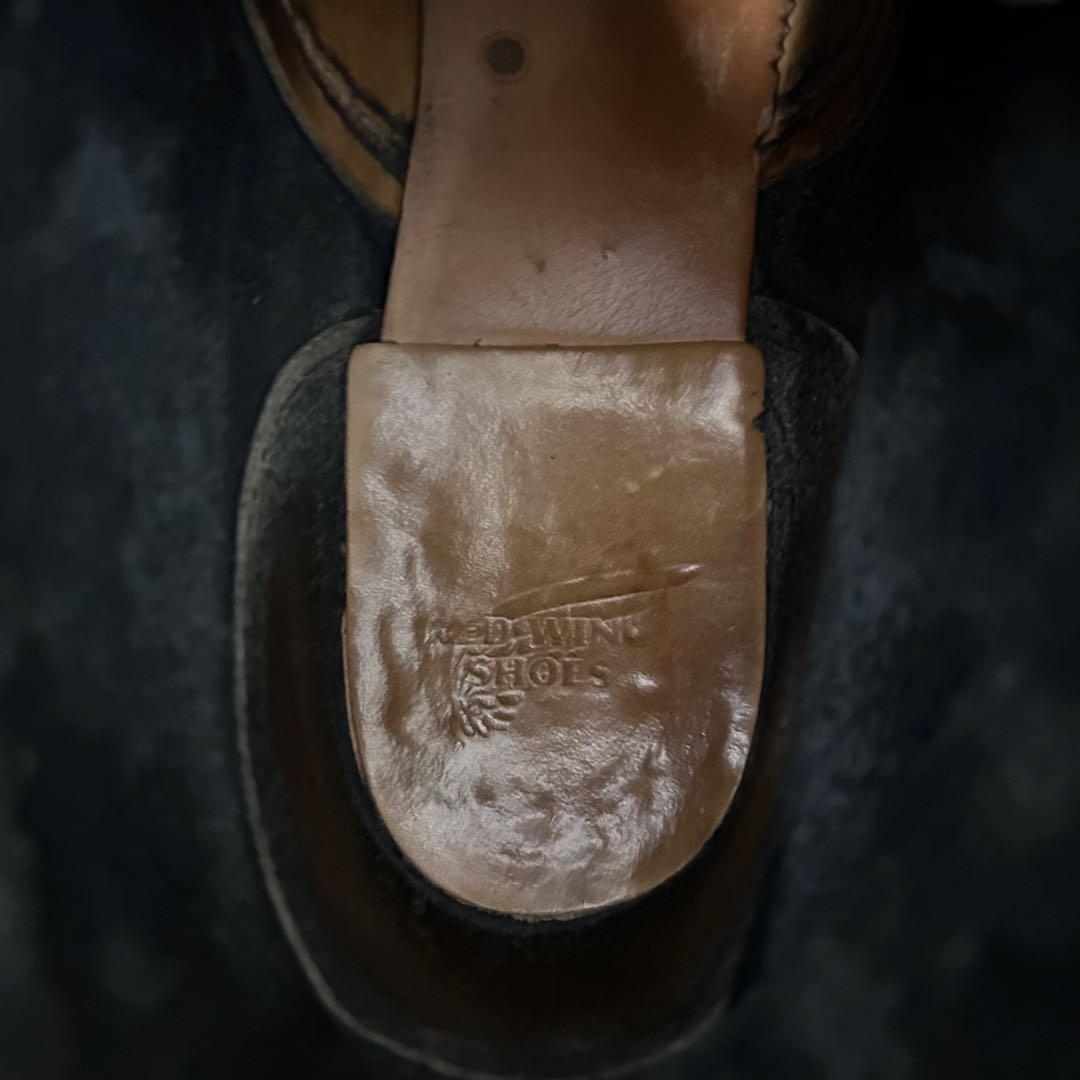 27.5cm RED WING 9014 BECKMAN ワークブーツ 本革 黒