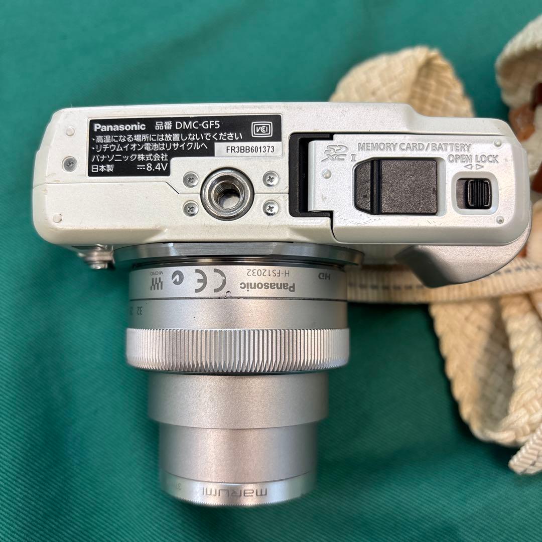 Panasonic DMC-GF5 ホワイト 12-32mm