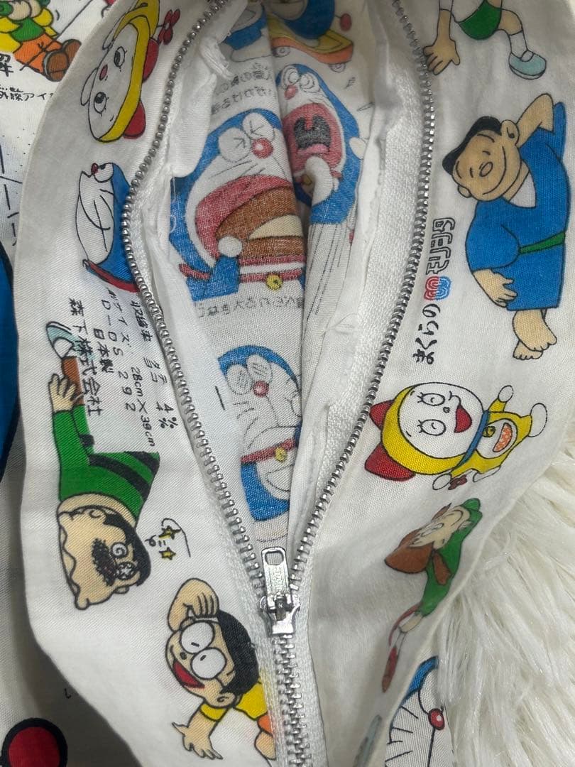 超レア品☆約50年前？ドラえもん 枕カバー 難あり昭和レトロ 藤子