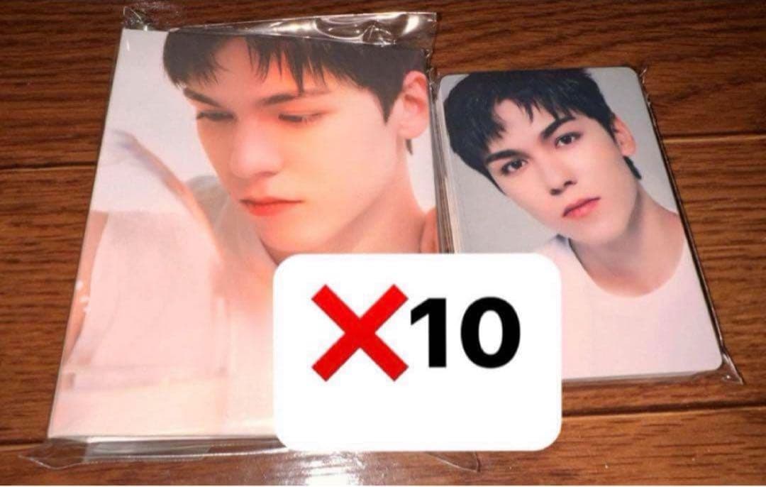 seventeen セブチ バーノン DEAR バインダー 24枚トレカ✖️10 - メルカリ