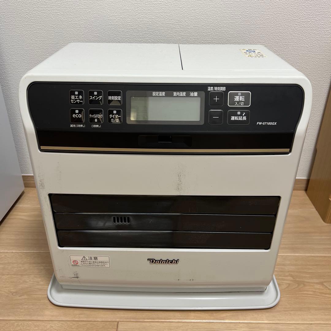 ダイニチ　石油ファンヒーター FW-5718SGX ダイニチ FW-5718SGX(W) [クールホワイト] 価格比較 - 価格.com
