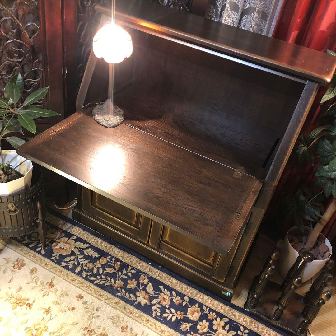 Sale 国産ヴィンテージ 北海道旭川 近藤工芸 ライティングビューロー