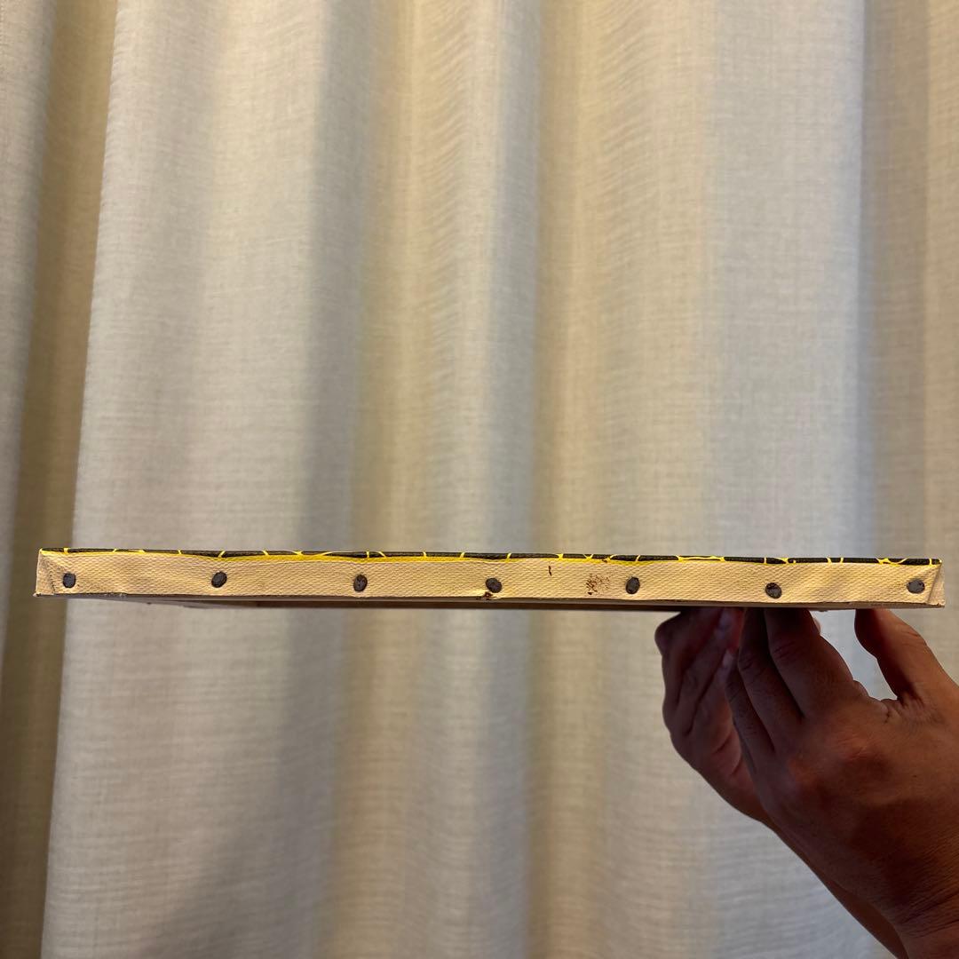 草間彌生 黄色かぼちゃ 模写 手書油彩 - メルカリ