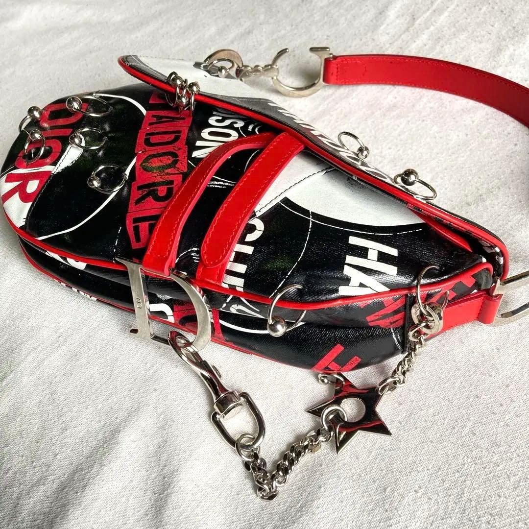 クリスチャンディオール ジョン・ガリアーノ ハードコア サドルバッグ