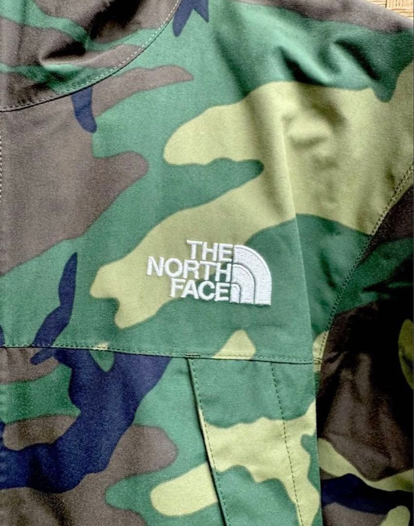 美品 ノースフェイス スクープジャケット 迷彩 NP61525 M - メルカリ