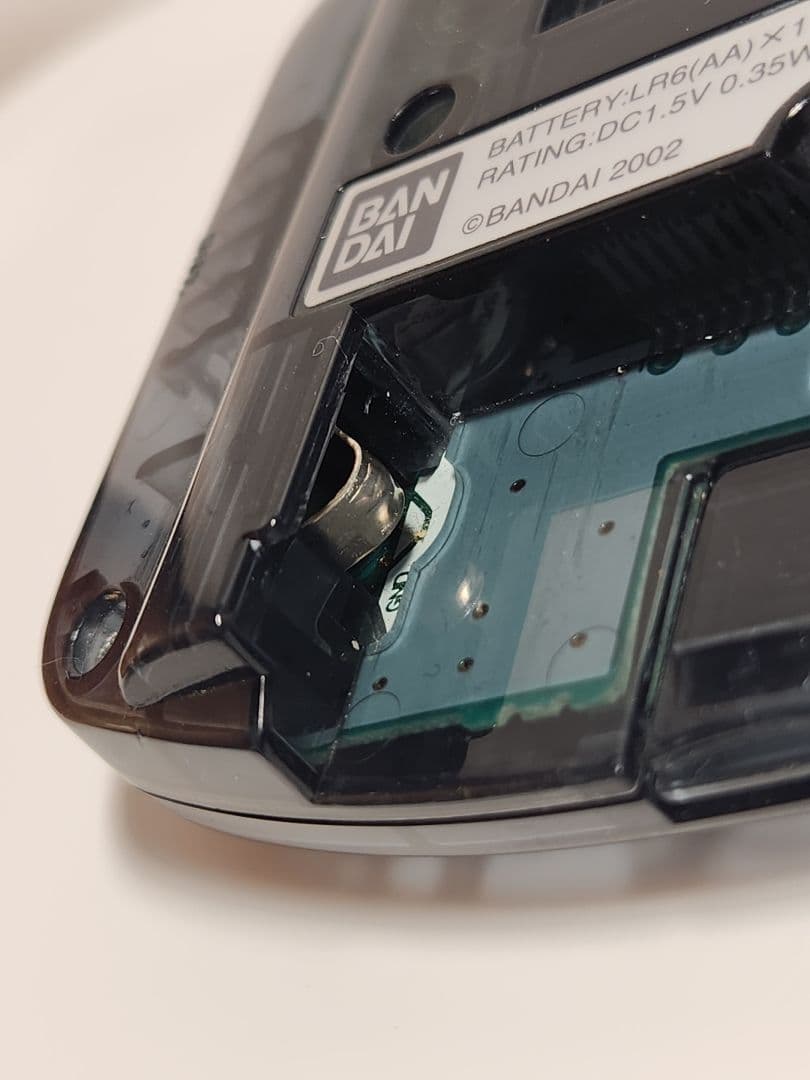 ◇良品◇レアカラー！スワンクリスタル IPS液晶 クリアブラック 電池蓋