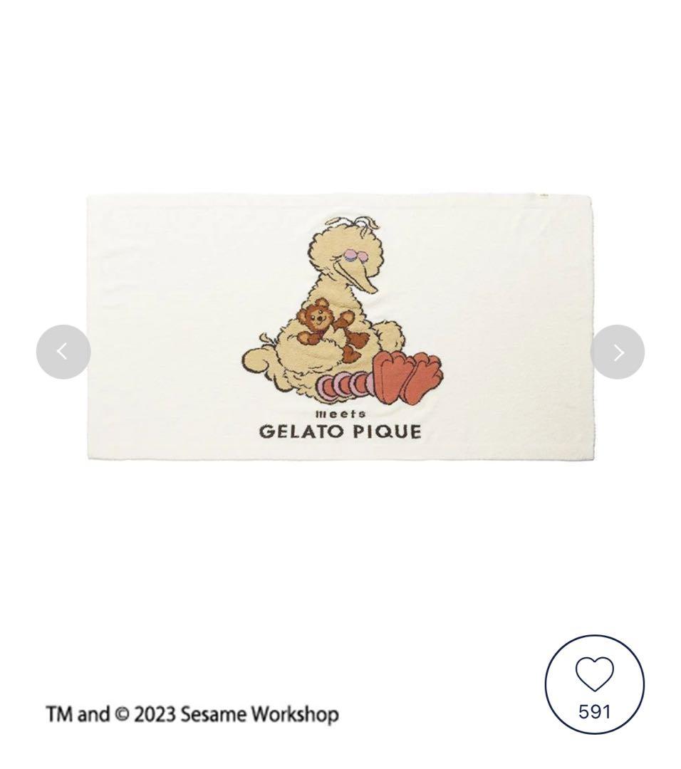 ジェラートピケ セサミストリート ビッグバード ブランケット - メルカリ