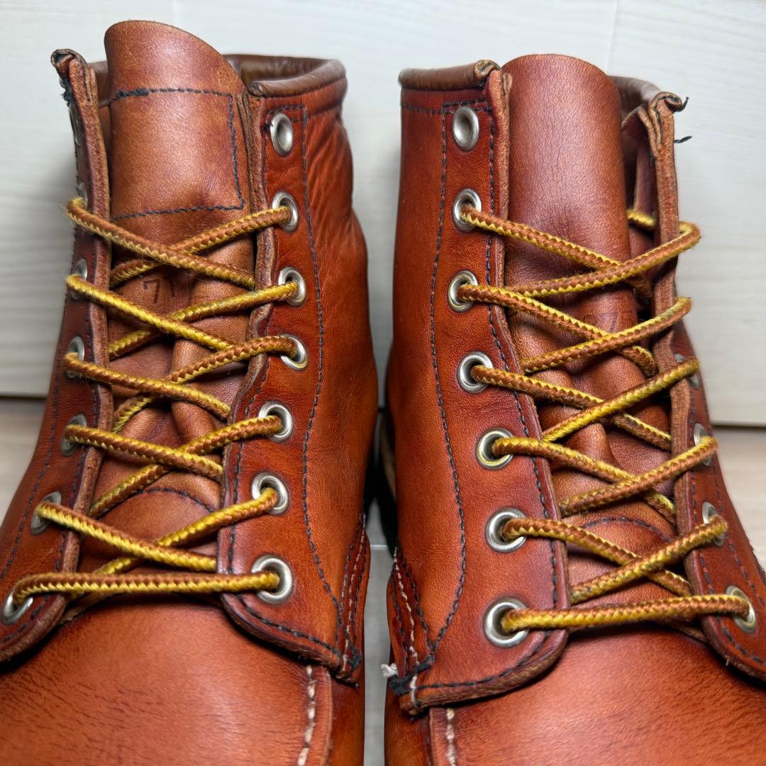 ☆貴重☆四角犬タグ☆REDWING8875 ビブラムソールカスタム25.5cm