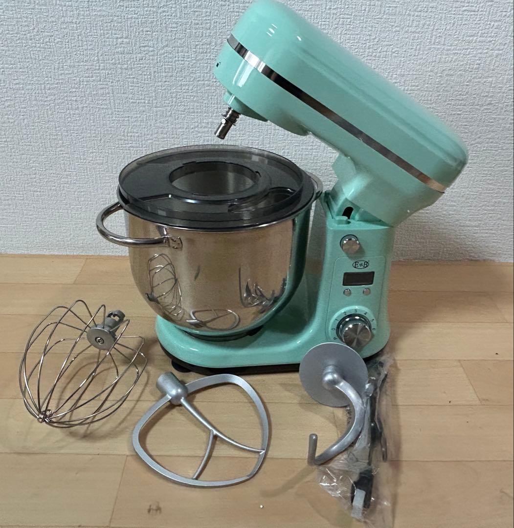 【新商品】スタンドミキサー 6L大容量 三種類アタッチメント付き 六段階速度調節 限定超特価】スタンドミキサー 卓上ミキサー ミキサー 6L大容量 静音