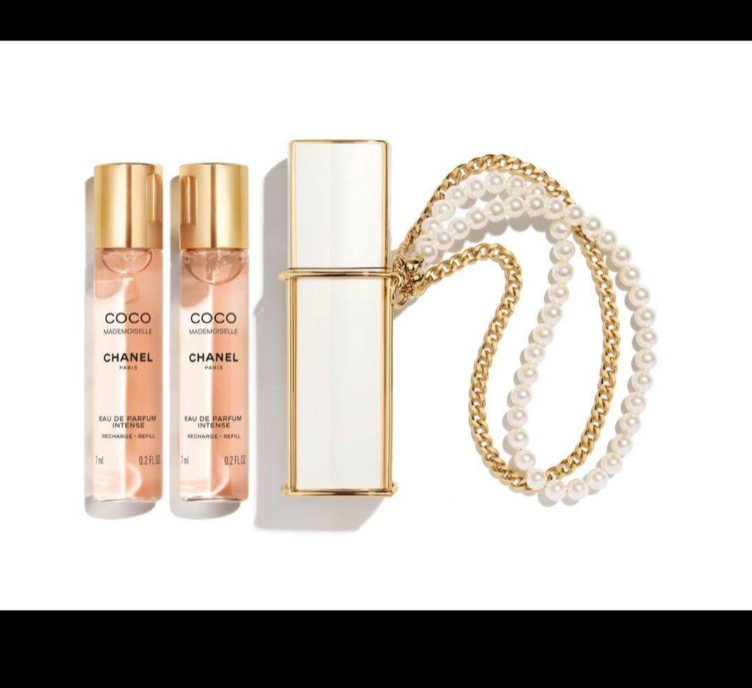 ココ マドモアゼルオードゥパルファム アンタンスパース スプレイ　チェーン付 試してみた】ココ マドモアゼル オードゥ パルファム アンタンス