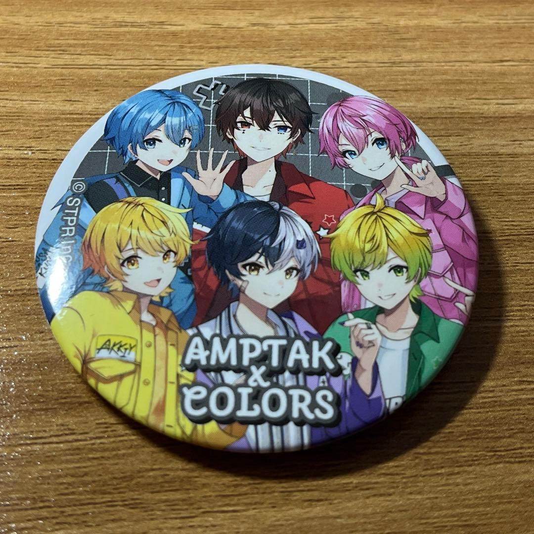 アンプタックカラーズ AMPTAK 缶バッジ - メルカリ