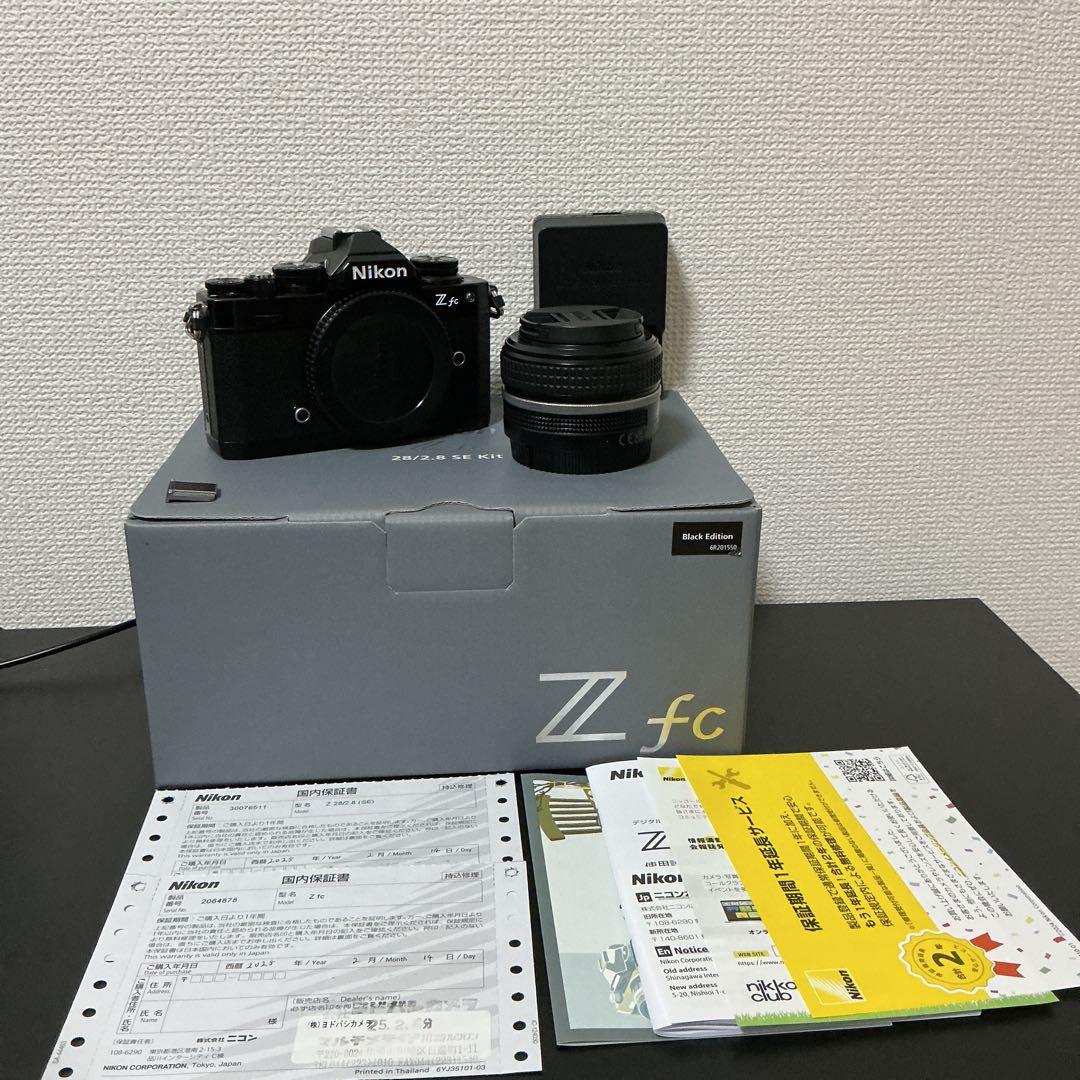 Nikon Z fc ミラーレスカメラ 28mmレンズ付き Z fc 28mm f/2.8 Special Edition キット ミラーレス一眼カメラ